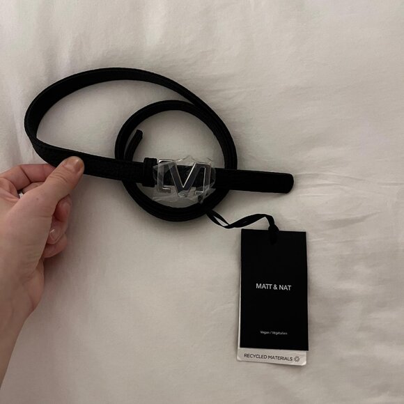 Stylish Vegan Leather Belt - Matt & Nat - Size Small - Picture 3 of 6